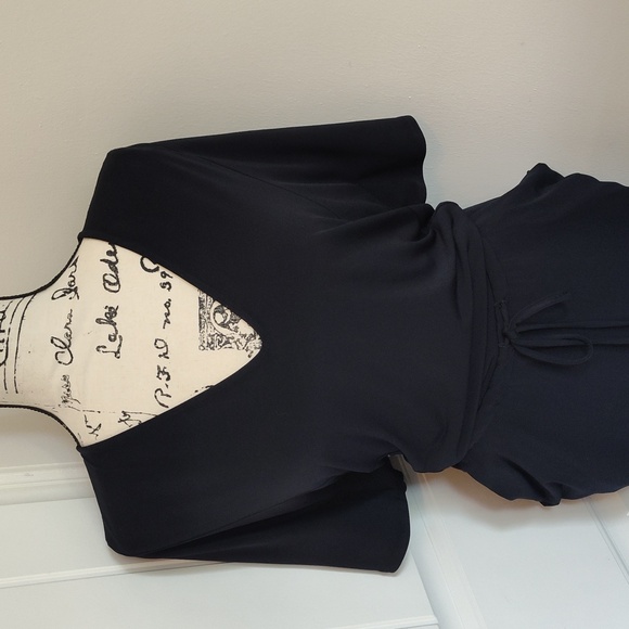 Michael Kors V-neck Jumpsuit Navy - Picture 4 of 11